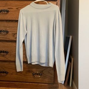 sag harbor light blue L long sleeve